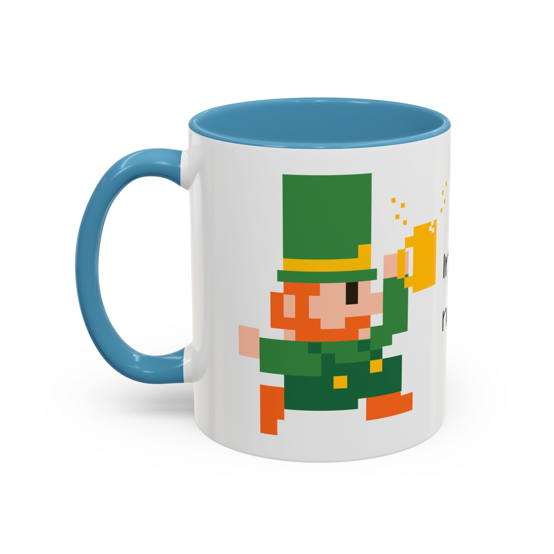 St. Patrick's Day Accent Coffee Mug - Celebrate with Humor, Perfect for Gift Giving, Fun Kitchen Décor, Irish Pride, Lucky Charm